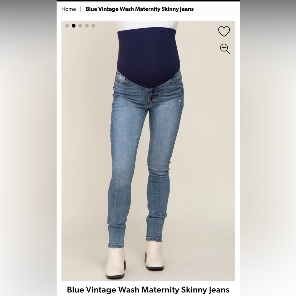 PinkBlush Maternity Jeans size 28